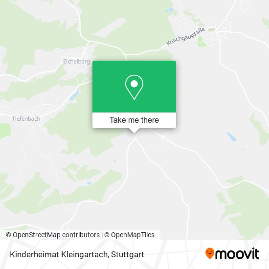 Kinderheimat Kleingartach map