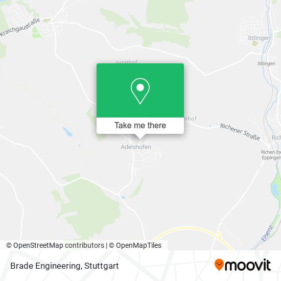 Brade Engineering map