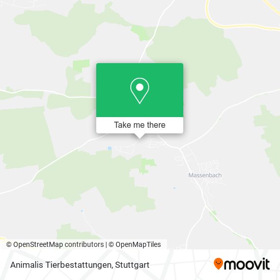 Animalis Tierbestattungen map