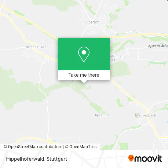 Карта Hippelhoferwald