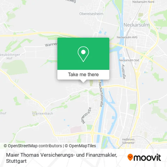 Карта Maier Thomas Versicherungs- und Finanzmakler