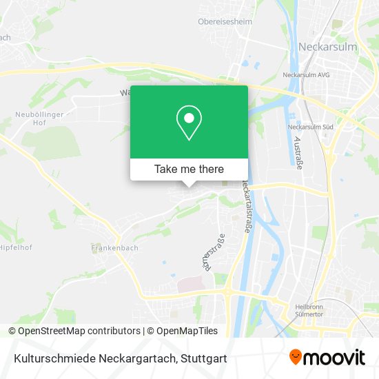 Карта Kulturschmiede Neckargartach