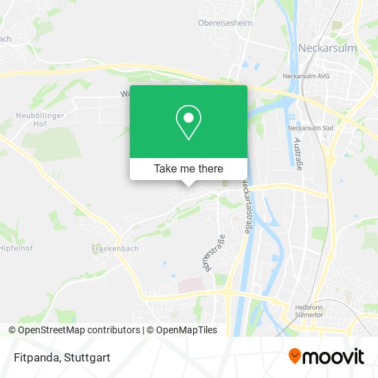 Карта Fitpanda