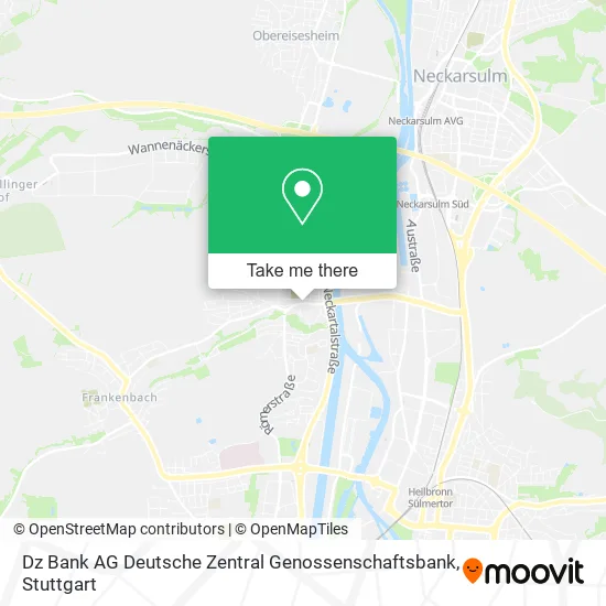 Карта Dz Bank AG Deutsche Zentral Genossenschaftsbank