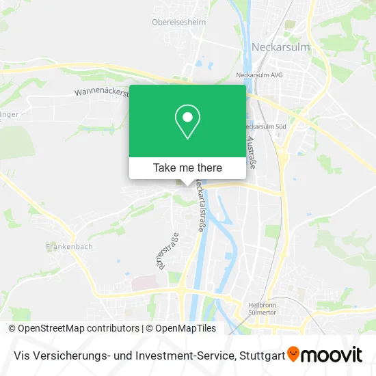 Карта Vis Versicherungs- und Investment-Service