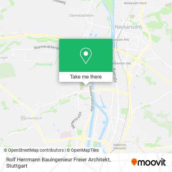 Rolf Herrmann Bauingenieur Freier Architekt map