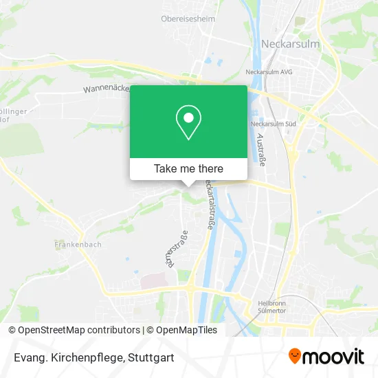 Карта Evang. Kirchenpflege
