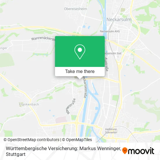 Карта Württembergische Versicherung: Markus Wenninger