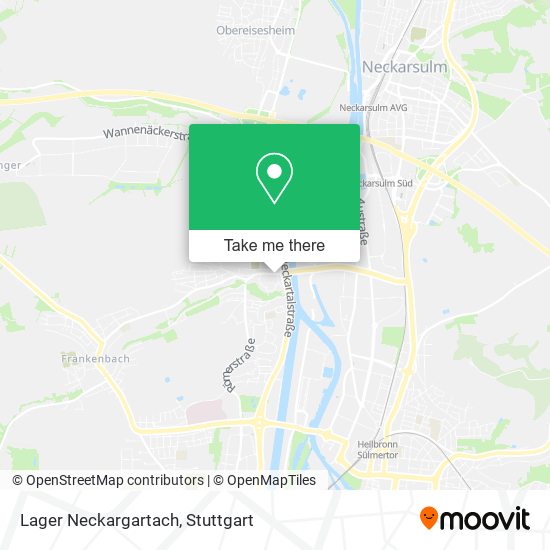 Lager Neckargartach map