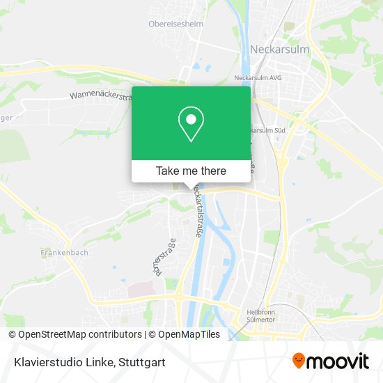 Карта Klavierstudio Linke