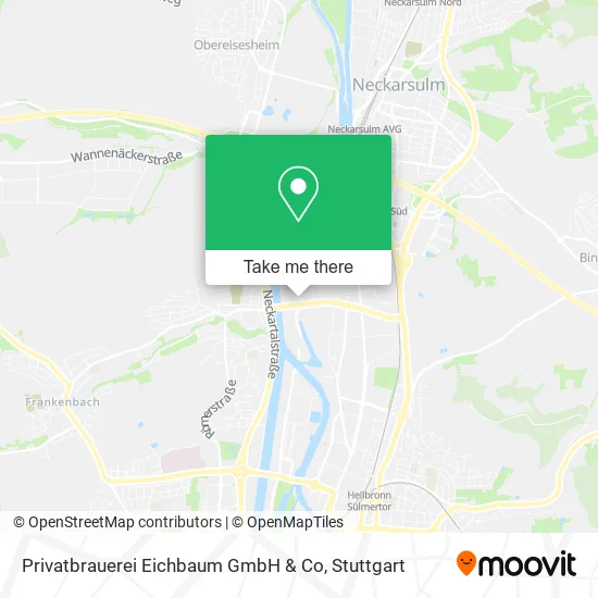 Карта Privatbrauerei Eichbaum GmbH & Co