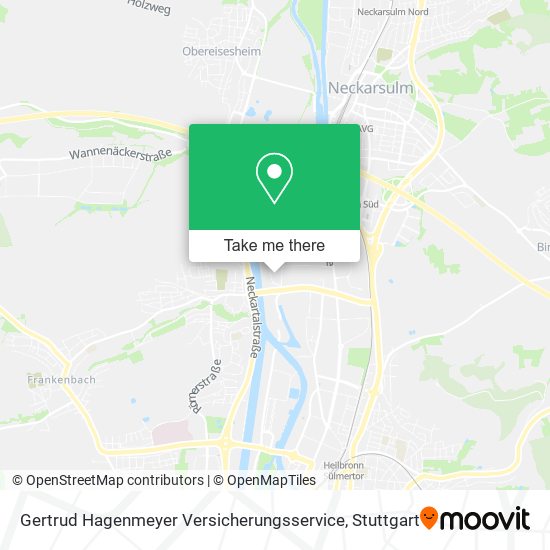 Gertrud Hagenmeyer Versicherungsservice map