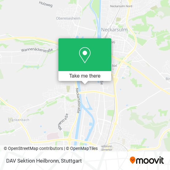 Карта DAV Sektion Heilbronn