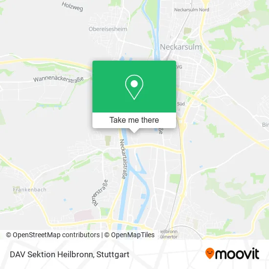 Карта DAV Sektion Heilbronn