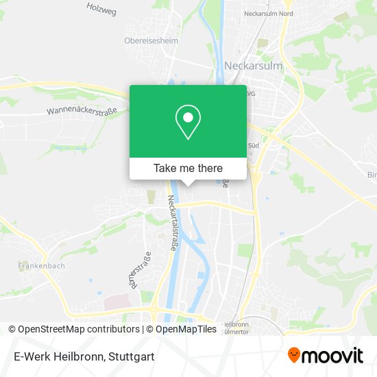 Карта E-Werk Heilbronn