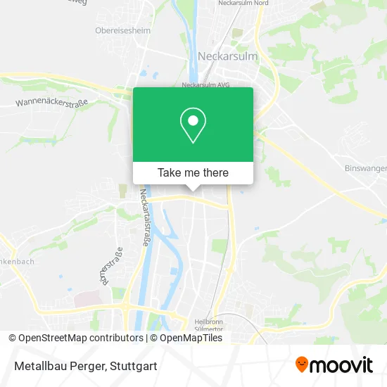 Карта Metallbau Perger