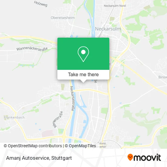 Карта Amanj Autoservice