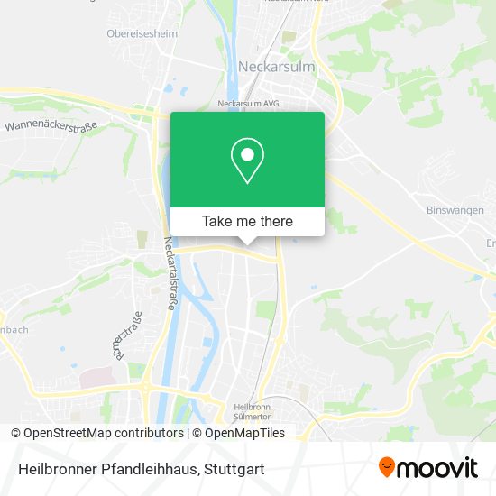 Heilbronner Pfandleihhaus map