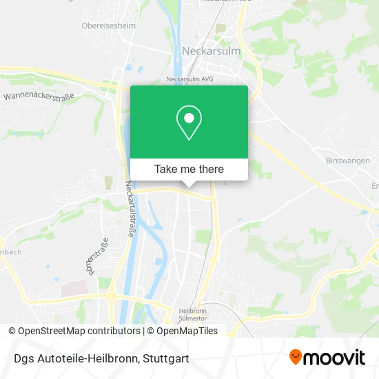 Карта Dgs Autoteile-Heilbronn