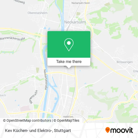 Карта Kev Küchen- und Elektro-