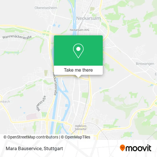 Карта Mara Bauservice