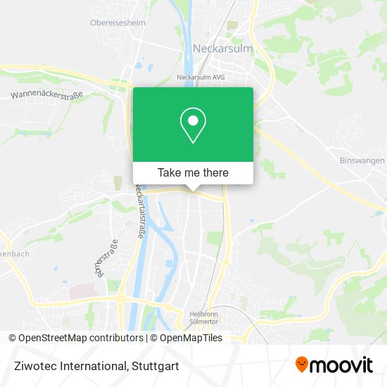 Карта Ziwotec International