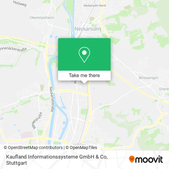 Kaufland Informationssysteme GmbH & Co map
