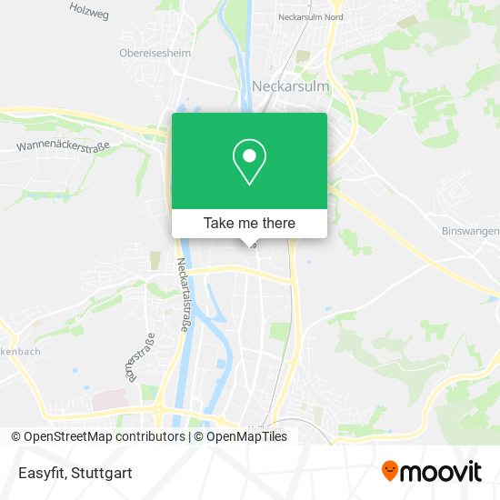 Easyfit map