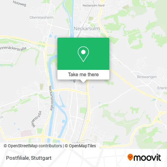 Карта Postfiliale