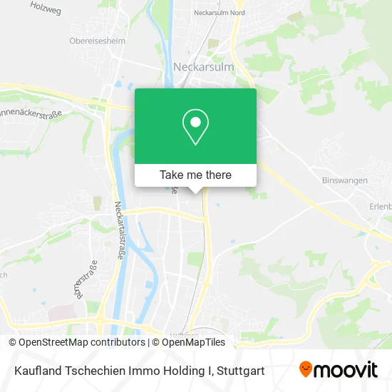 Карта Kaufland Tschechien Immo Holding I
