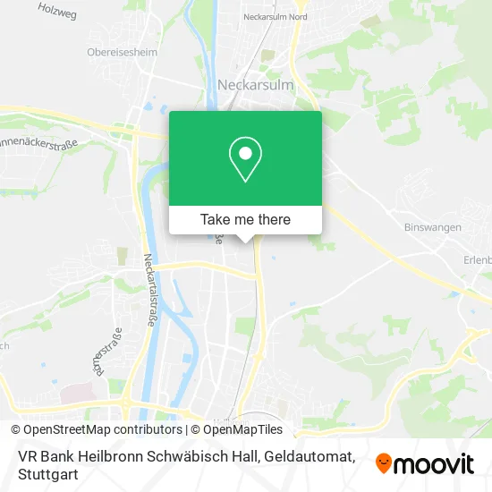 Карта VR Bank Heilbronn Schwäbisch Hall, Geldautomat