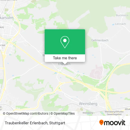 Карта Traubenkeller Erlenbach