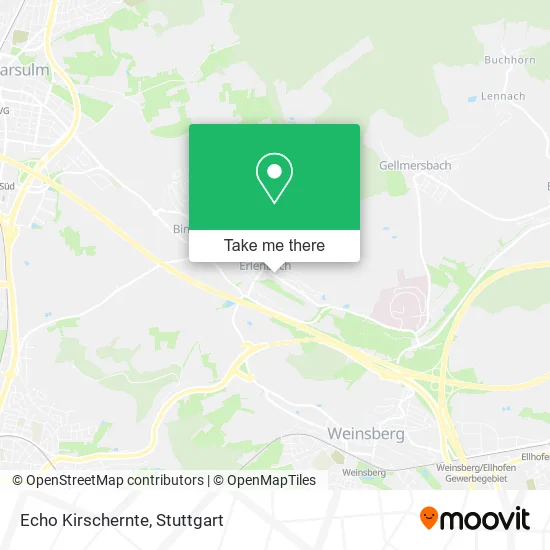 Карта Echo Kirschernte