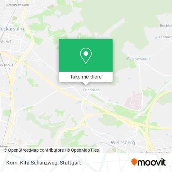 Карта Kom. Kita Schanzweg