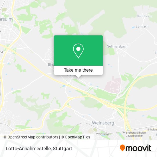 Lotto-Annahmestelle map
