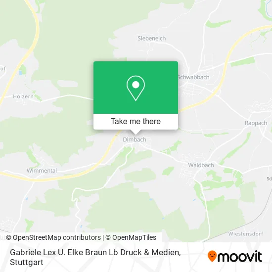 Карта Gabriele Lex U. Elke Braun Lb Druck & Medien