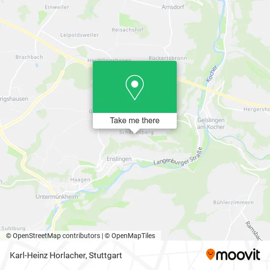 Karl-Heinz Horlacher map