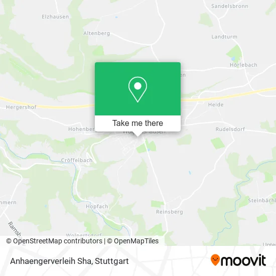 Карта Anhaengerverleih Sha