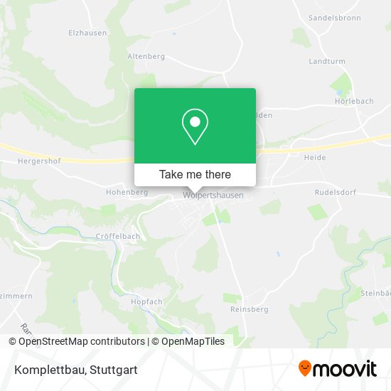 Komplettbau map