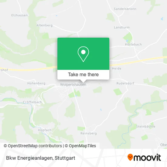 Карта Bkw Energieanlagen