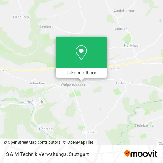 Карта S & M Technik Verwaltungs
