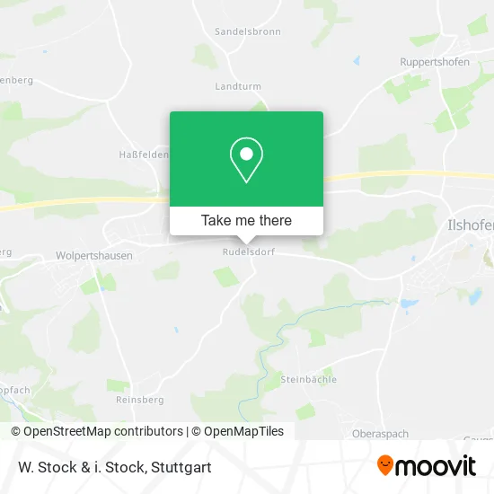 Карта W. Stock & i. Stock