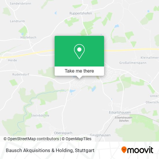Bausch Akquisitions & Holding map