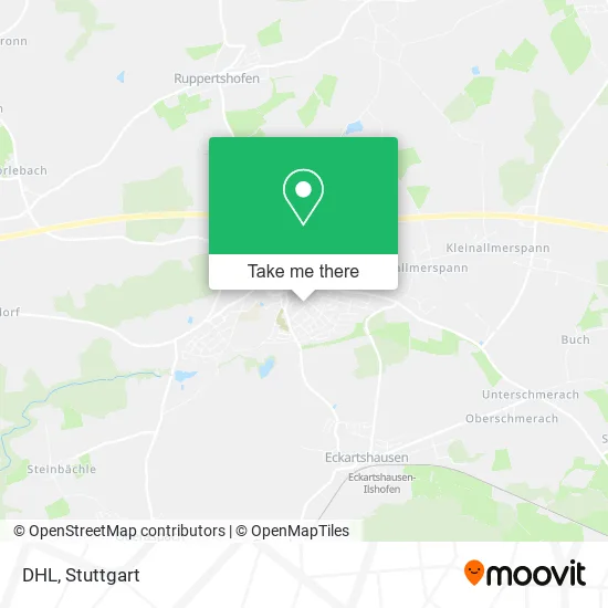 Карта DHL