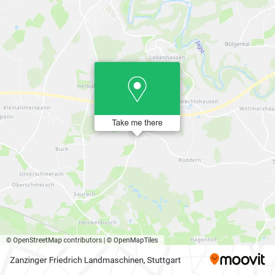 Карта Zanzinger Friedrich Landmaschinen