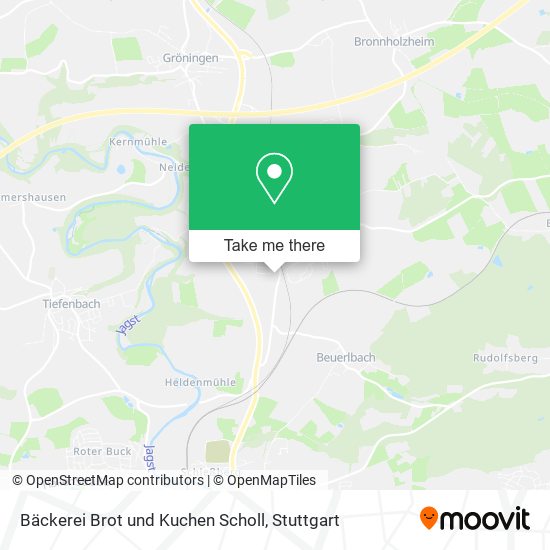 Bäckerei Brot und Kuchen Scholl map