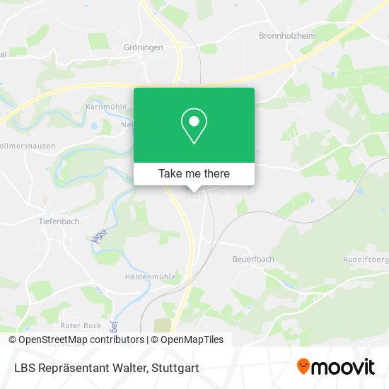LBS Repräsentant Walter map