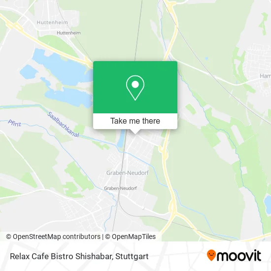 Карта Relax Cafe Bistro Shishabar