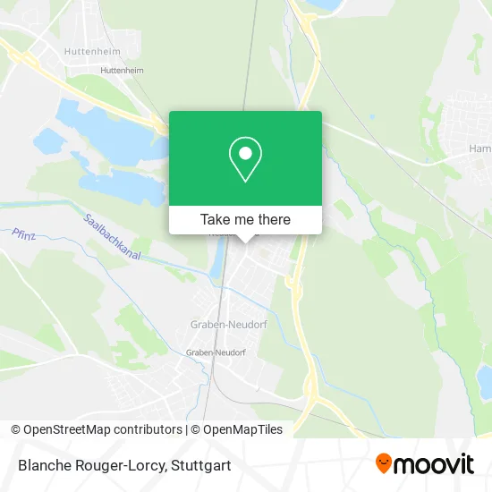 Карта Blanche Rouger-Lorcy