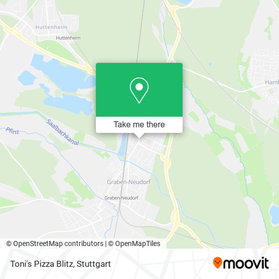 Toni's Pizza Blitz map